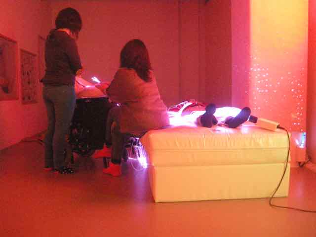 Visita de uma CERCI à nossa Sala Snoezelen